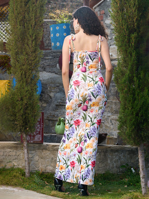 TANDUL Women Floral Printed Bodycon Dress