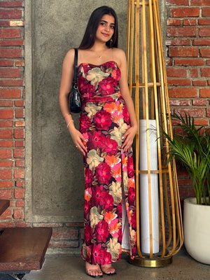 TANDUL Women Multicolor Floral Printed Dress