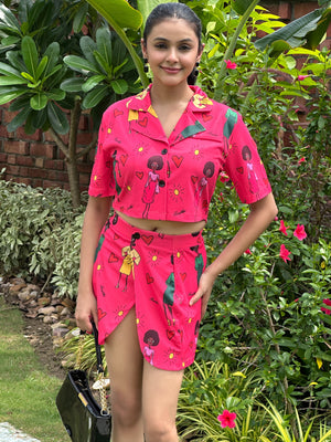 TANDUL Women Multicolor Printed Co-ord Set