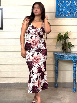 TANDUL Women Floral Printed Long Dress