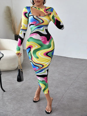 TANDUL  Women Maxi Multicolor Dress