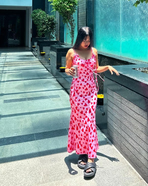 TANDUL  Women Bodycon Pink Dress