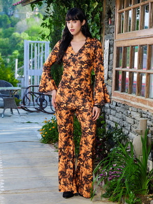 TANDUL Women Sunflower Printed Jumpsuit