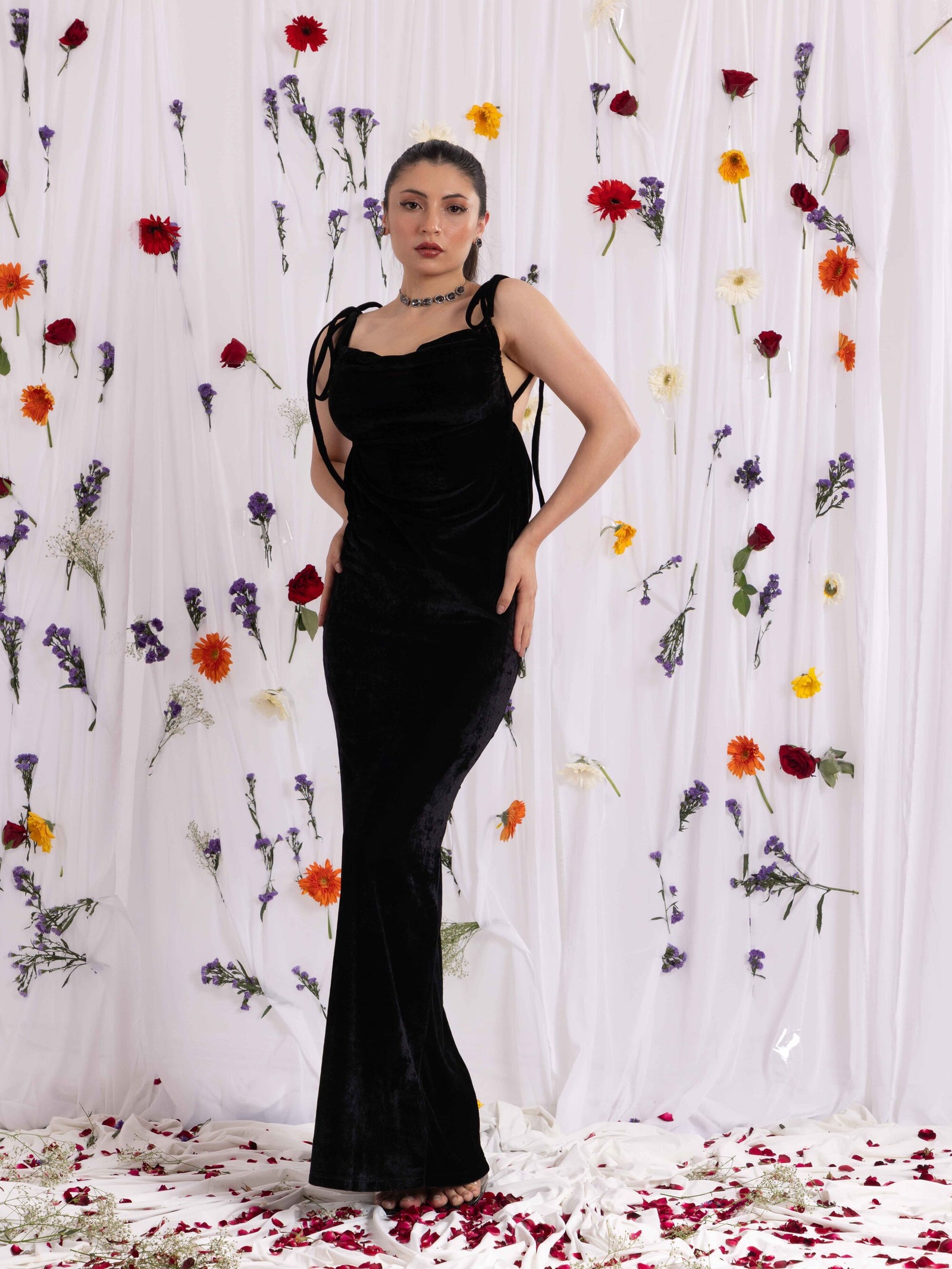 TANDUL  Women Bodycon Black Dress