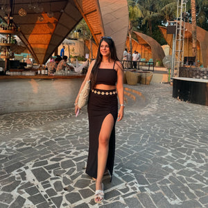 TANDUL  Women Bodycon Black Dress