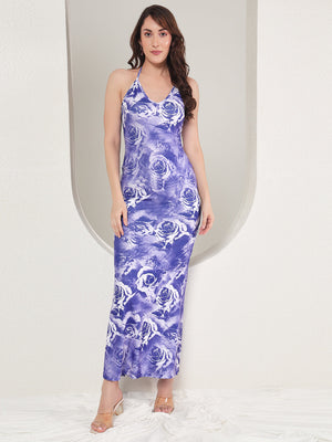 TANDUL  Women Bodycon Purple Dress