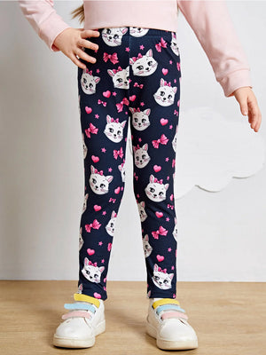 TANDUL Legging For Girls  (Multicolor Pack of 1)
