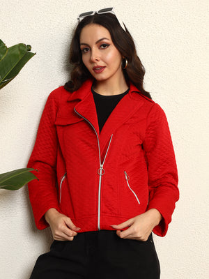 TANDUL  Women Solid Quilted Jacket