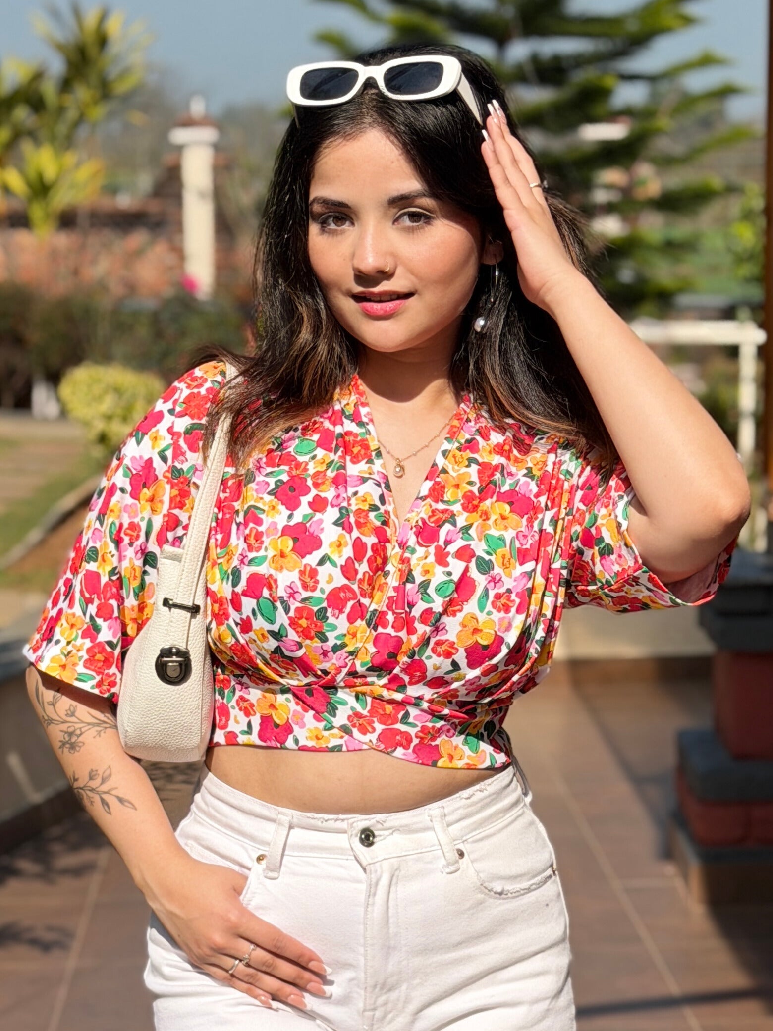 TANDUL Women Stunning Floral Top