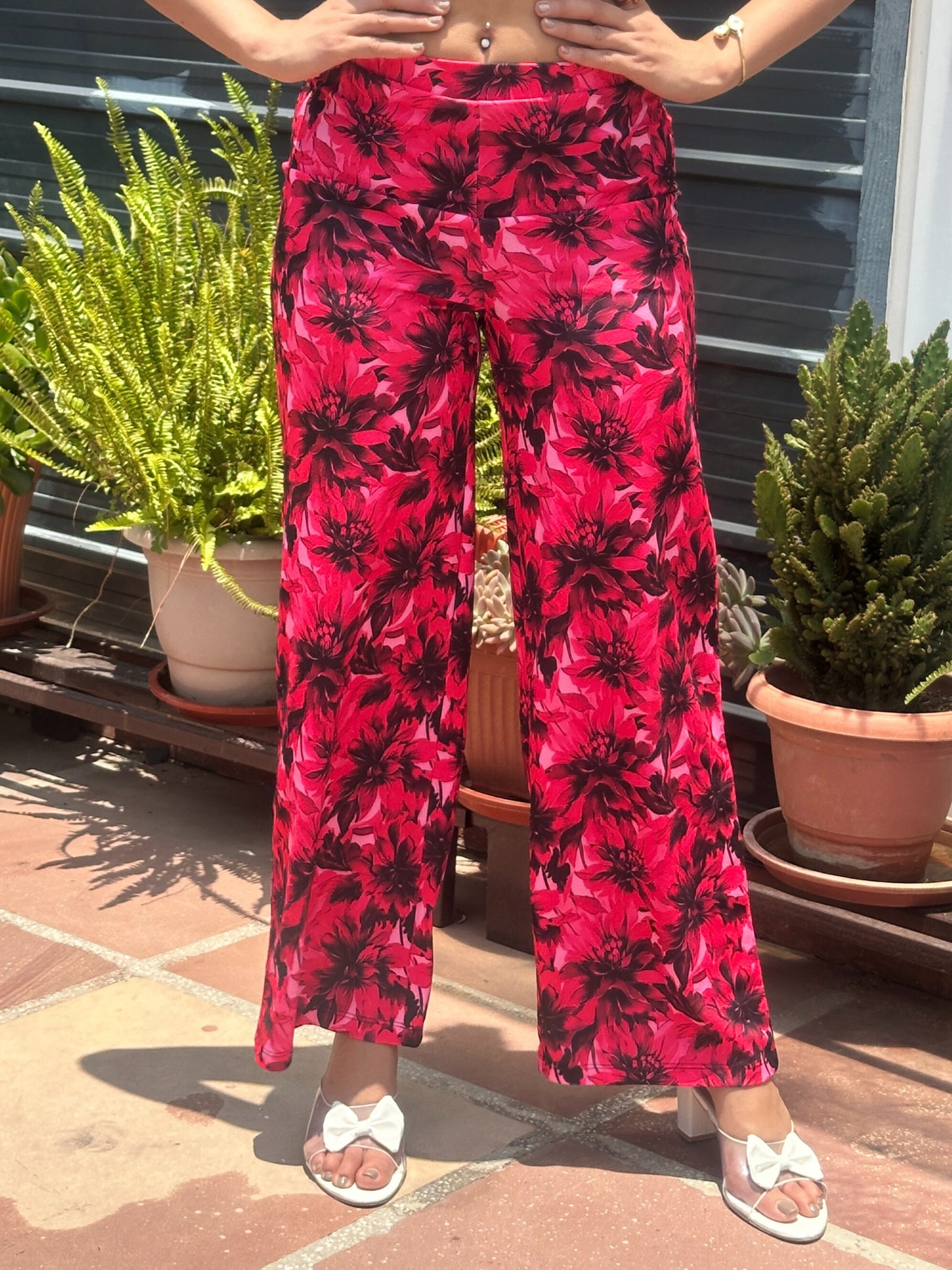 TANDUL  Women Pink Floral Printed Trouser