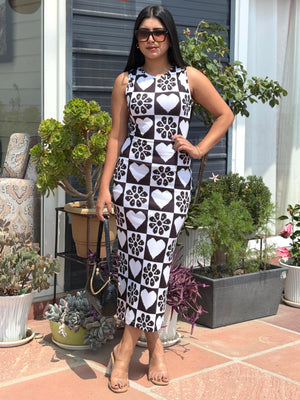 TANDUL Women Printed Bodycon Dress