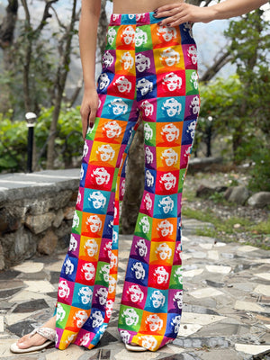 TANDUL Women Multicolour Marilyn Monroe Trousers