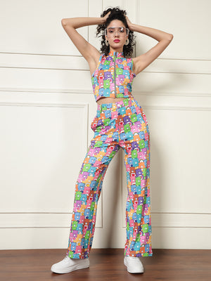 TANDUL Women Multi Color Co-ord Set