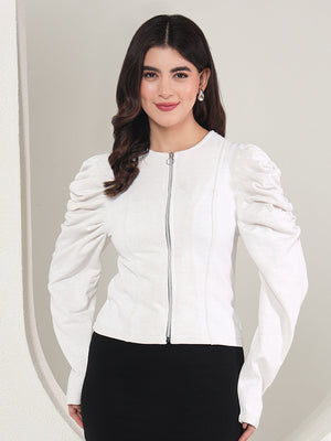 TANDUL  Women Solid Fleece Jacket