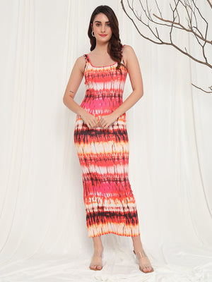 TANDUL  Women Bodycon Pink Dress
