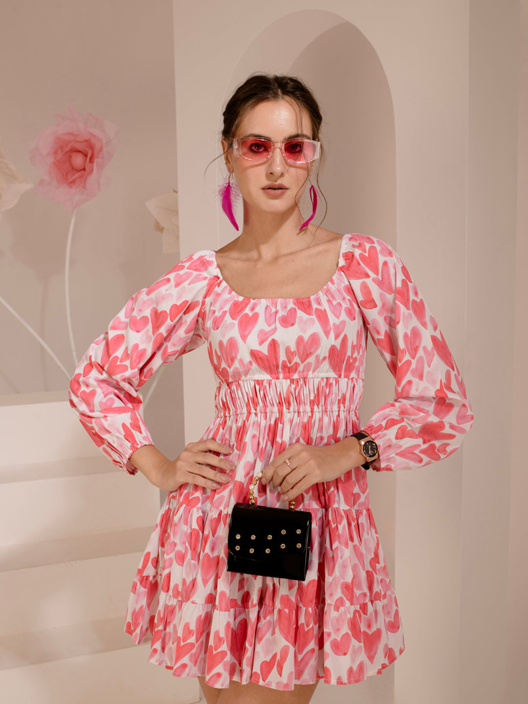 TANDUL  Women Fit and Flare Multicolor Dress
