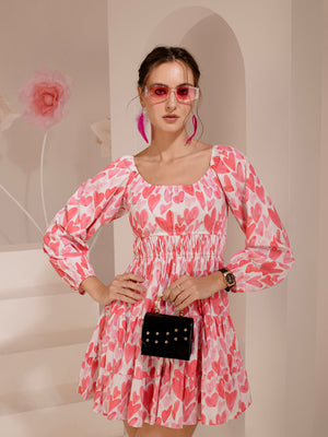 TANDUL  Women Fit and Flare Multicolor Dress