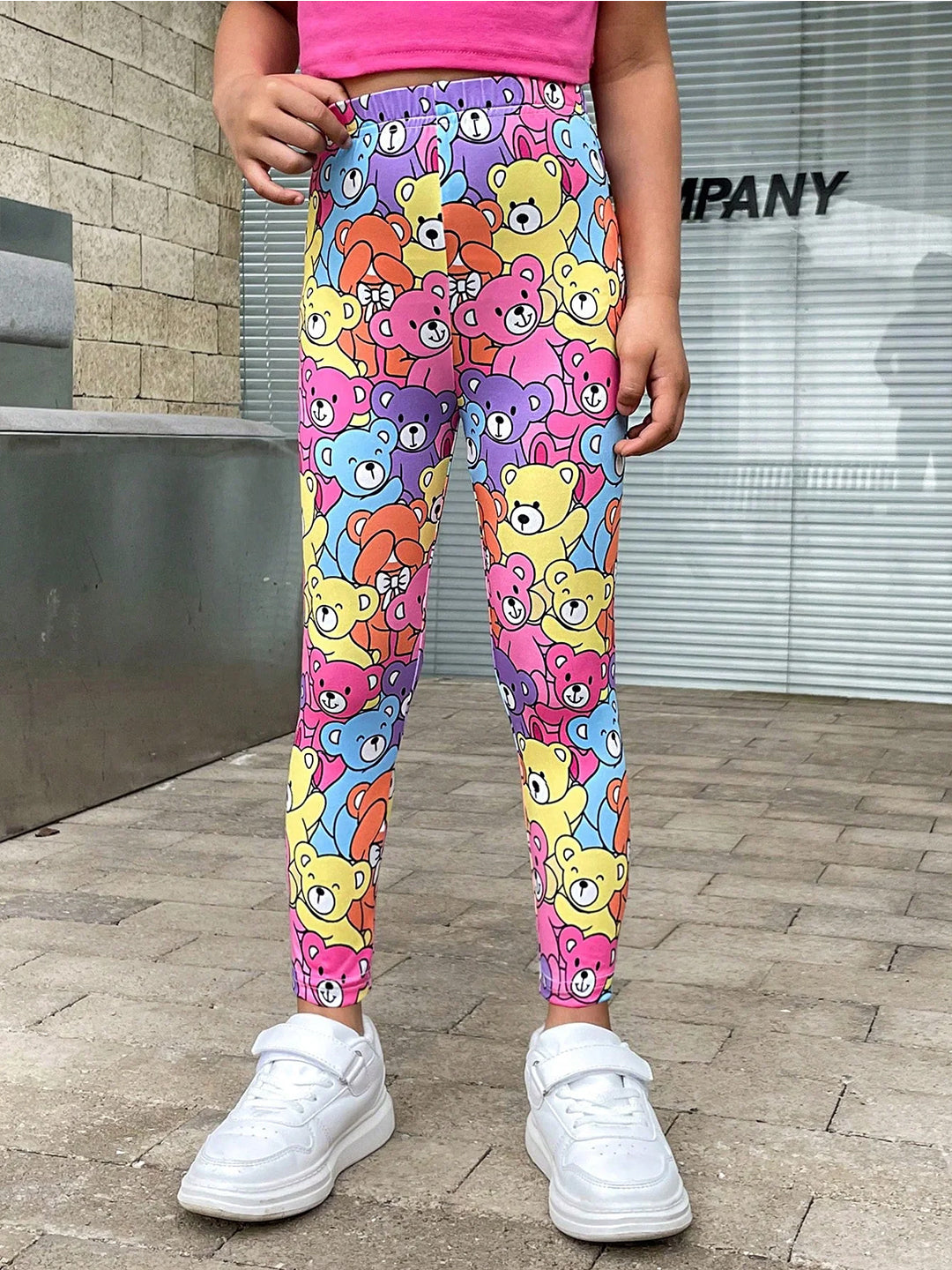 TANDUL  Legging For Girls  (Multicolor Pack of 1)