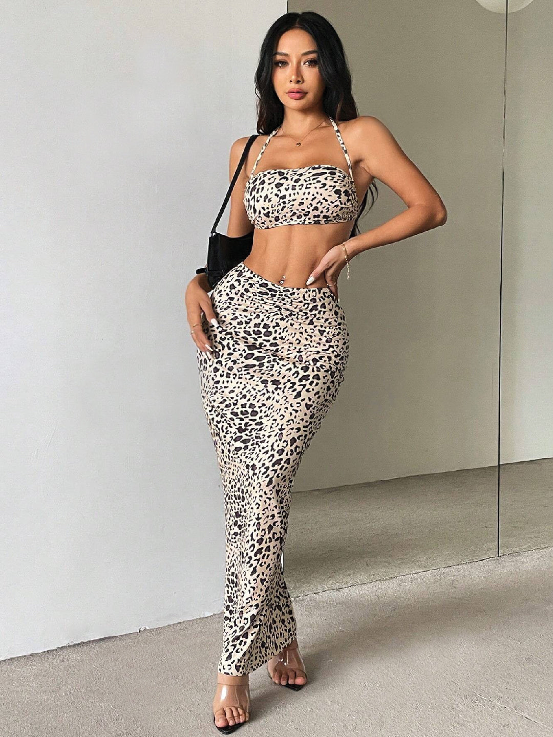 TANDUL Top Pencil Skirt Co-ords Set