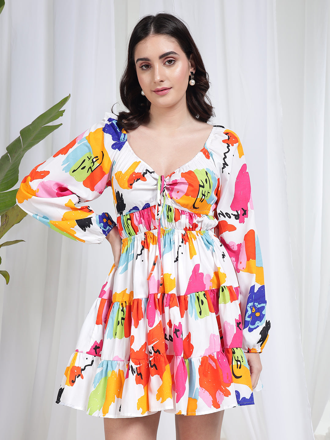 TANDUL Women Multicolor Flared Dress