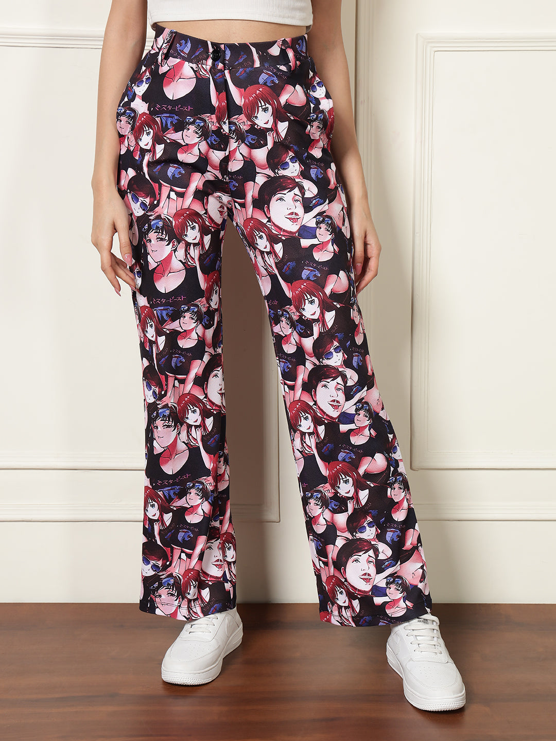 TANDUL Anime Printed Straight Fit Trouser