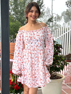 TANDUL Women Fit and Flare Floral Printed Dress
