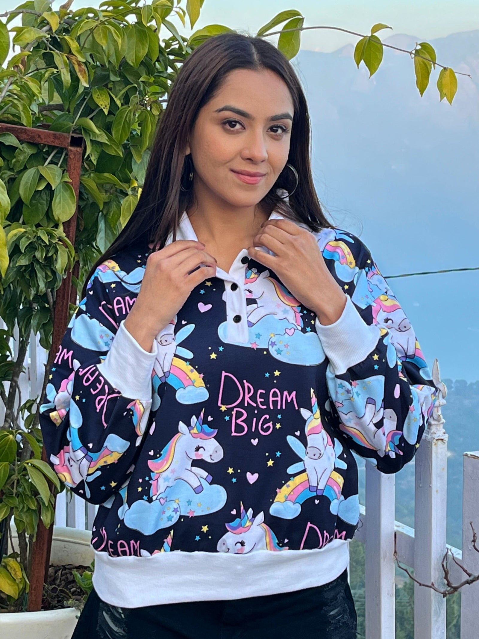 TANDUL Women Pretty Printed Sweatshirt