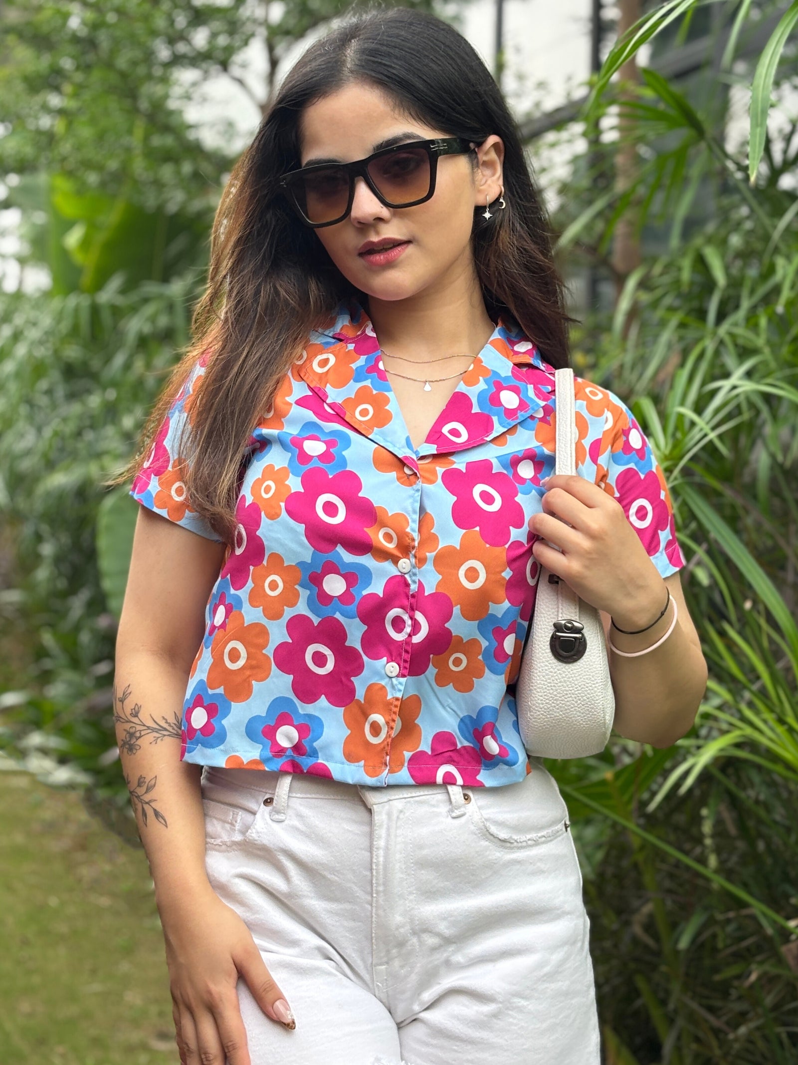 TANDUL Women Vibrant Floral Shirt
