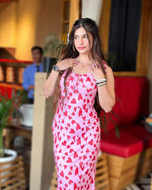 TANDUL  Women Bodycon Pink Dress