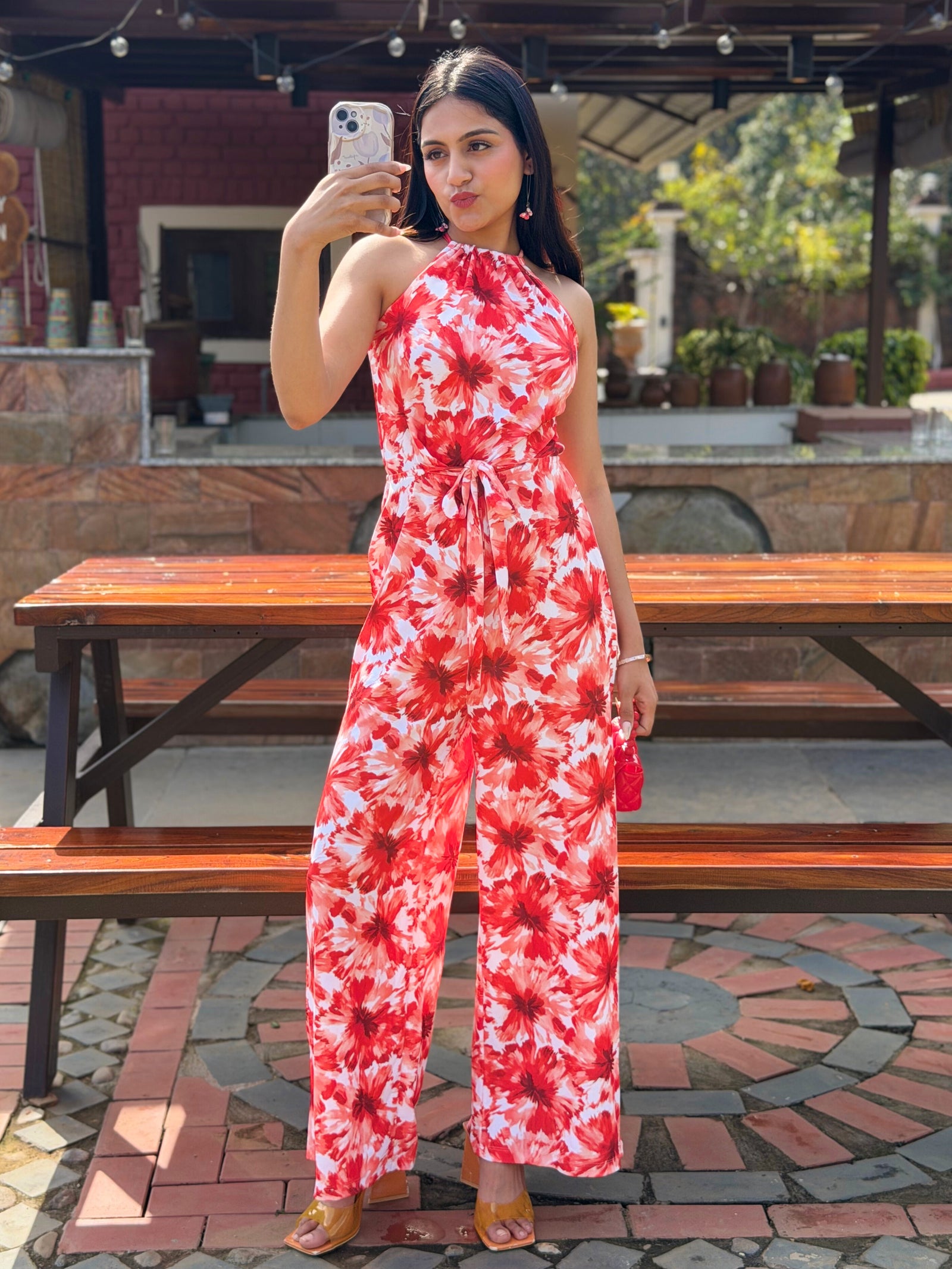 TANDUL Women Stunning Floral Printed Jumpsuit