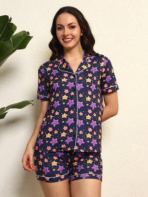 TANDUL Women Pretty Printed Nightsuit