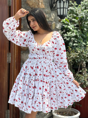 TANDUL  Women Fit and Flare Multicolor Dress