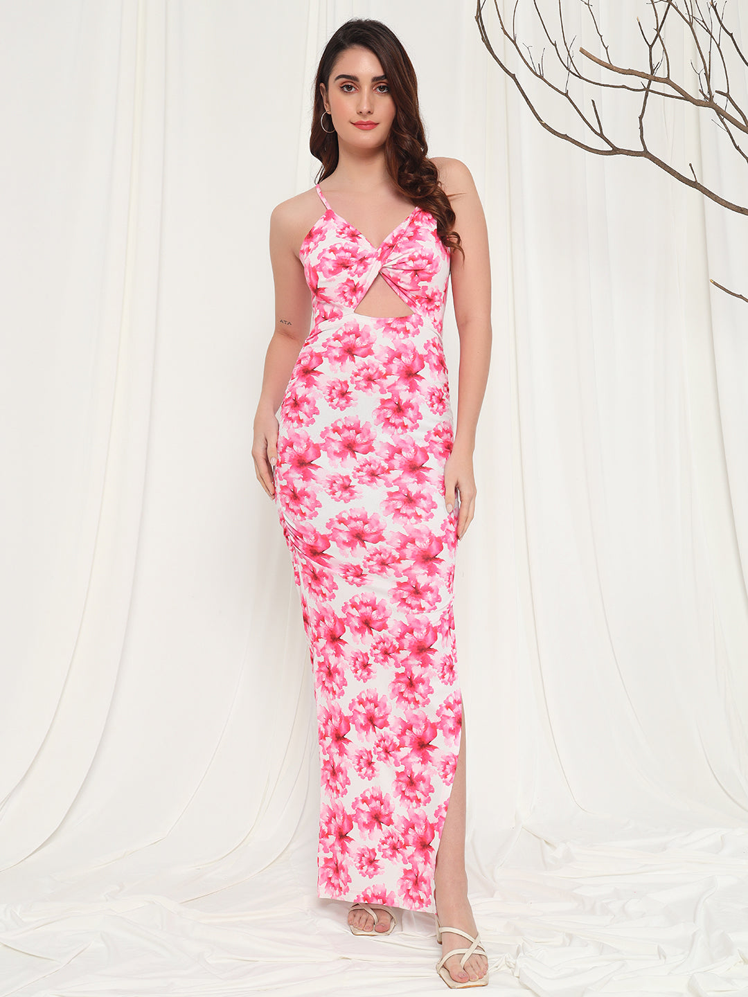 TANDUL  Women Bodycon Pink Dress