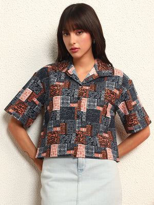 TANDUL Women Multicolor Printed Shirt