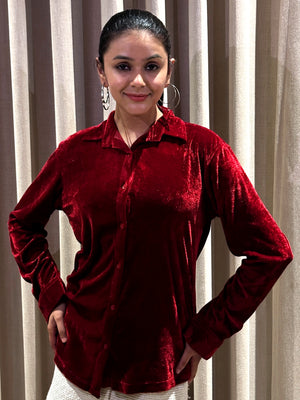 TANDUL Women Regular Fit Solid Casual Shirt