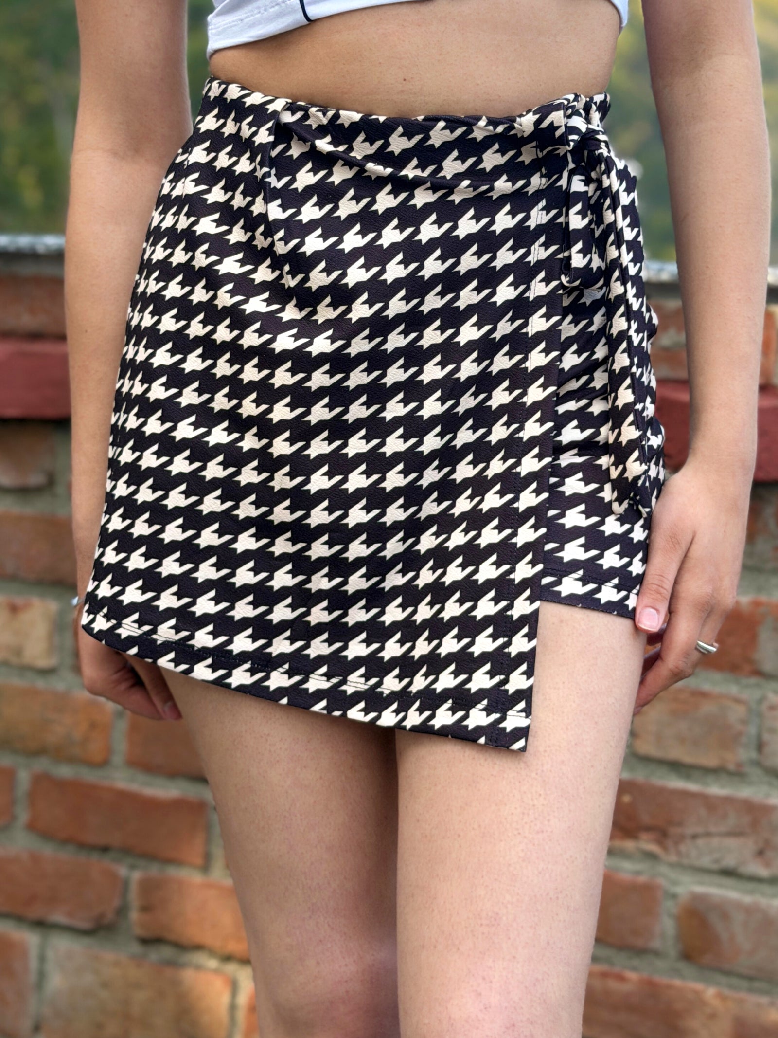 TANDUL Women Check Printed Shorts cum Skirt