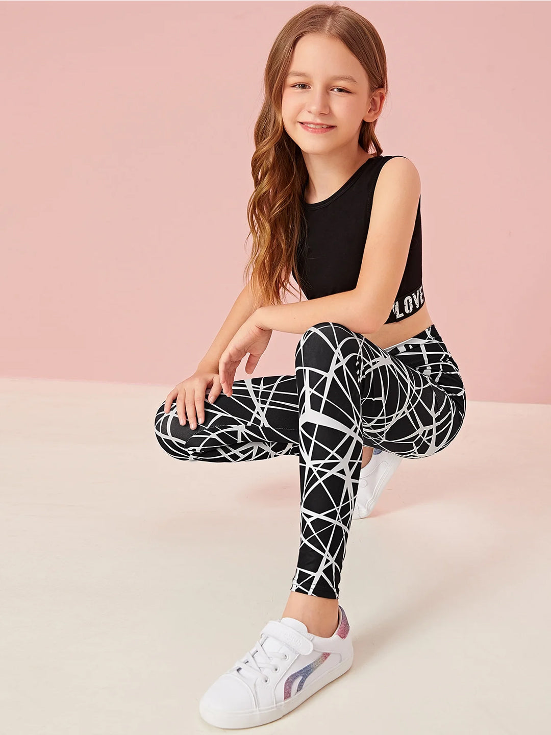 TANDUL Legging For Girls (Multicolor Pack of 1)