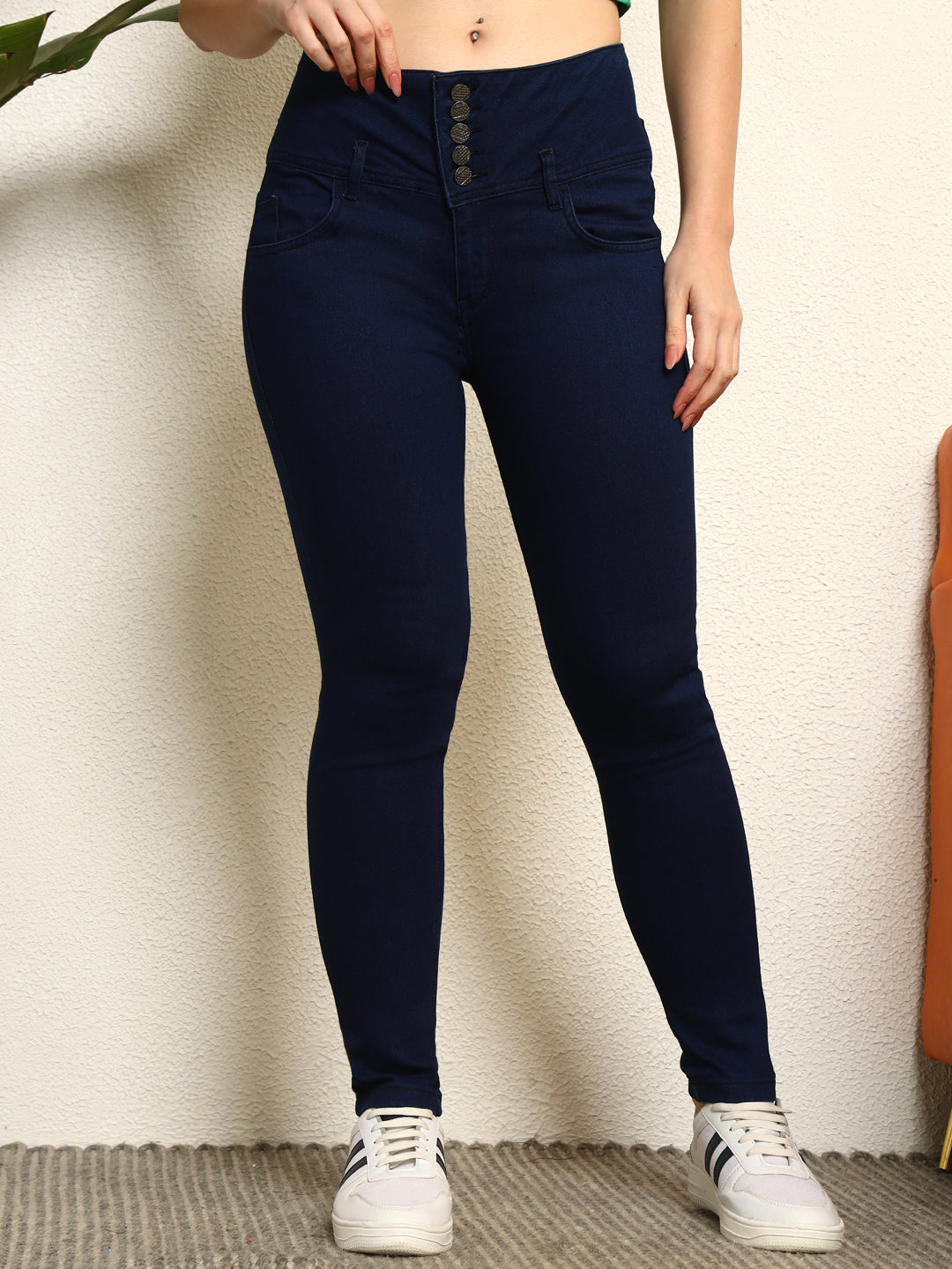 TANDUL WOMEN BLUE JEANS