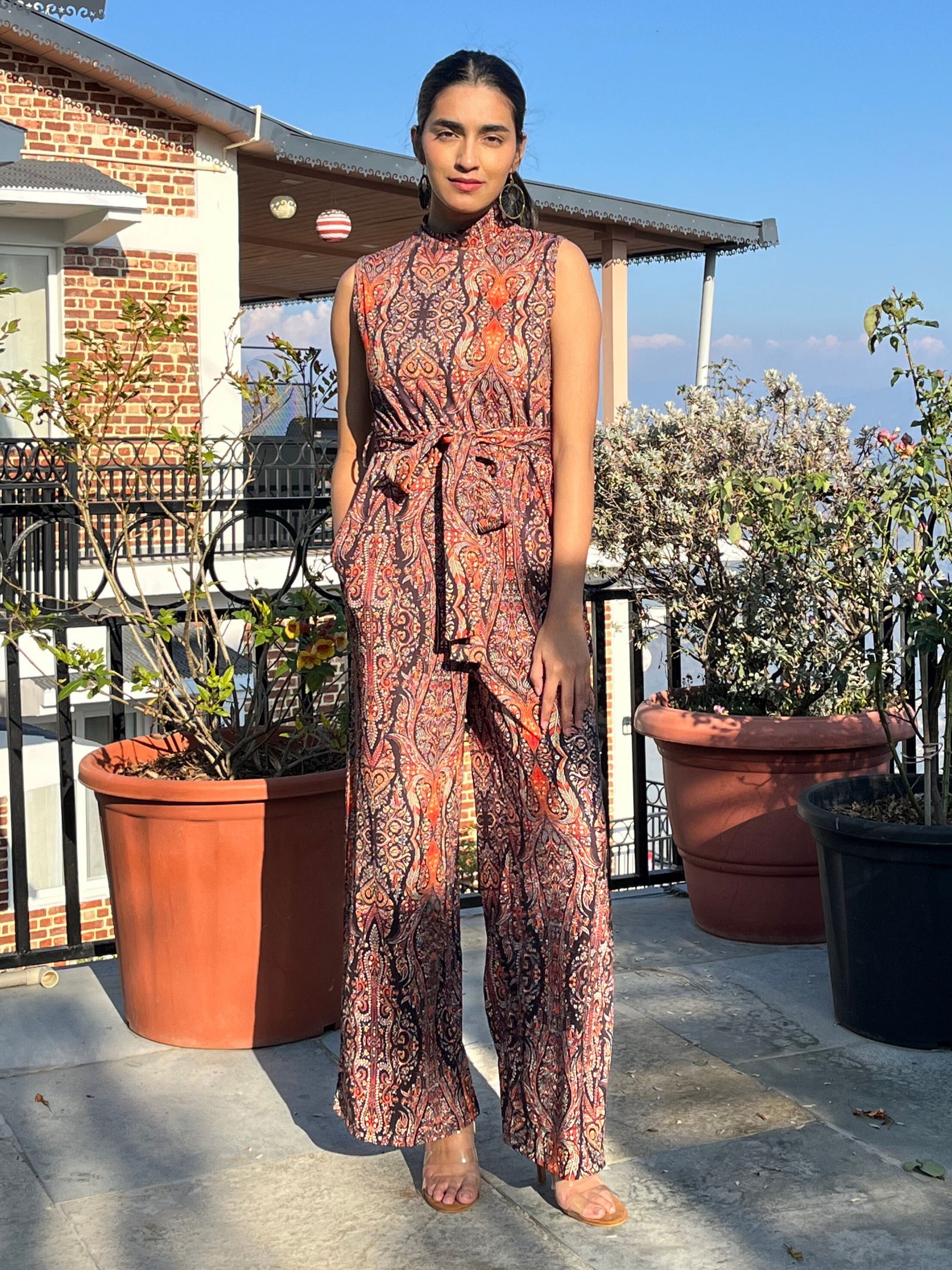 TANDUL Women Multicolor Printed Jumpsuit