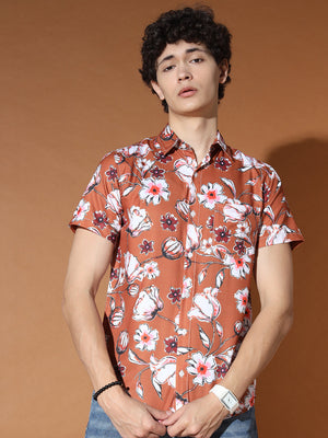TANDUL  Men Regular Fit Printed Casual Shirt