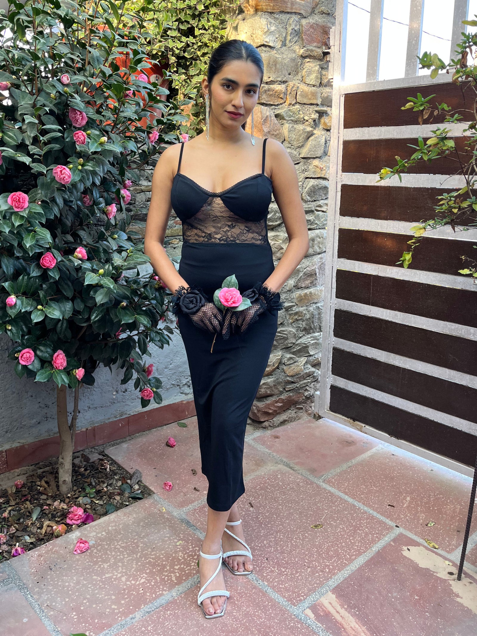 TANDUL Women Bodycon Black Dress