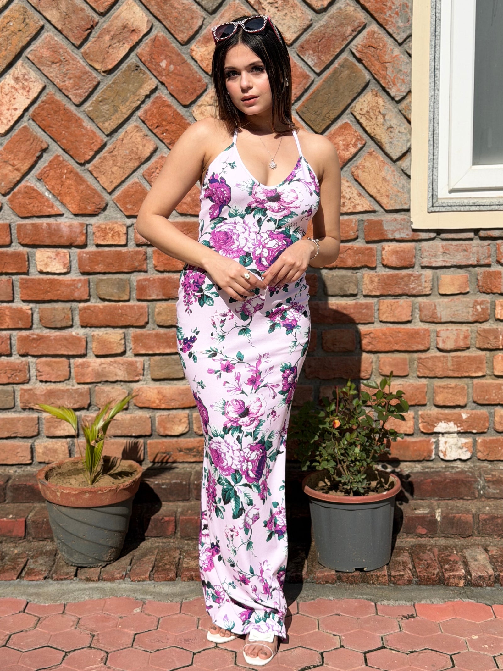 TANDUL Women Purple Floral Printed Dress