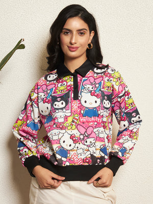 TANDUL Women Charming Printed Sweatshirt