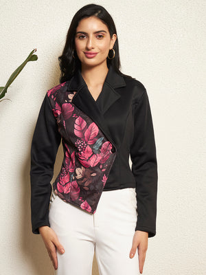 TANDUL Women Floral Printed Blazer