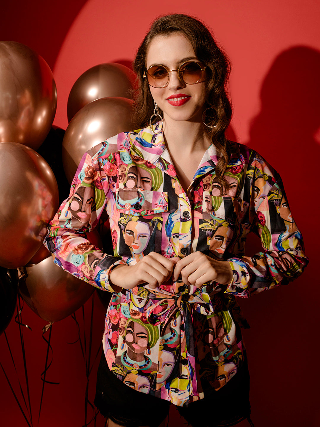 TANDUL  LYCRA BLEND Printed Coat For Women