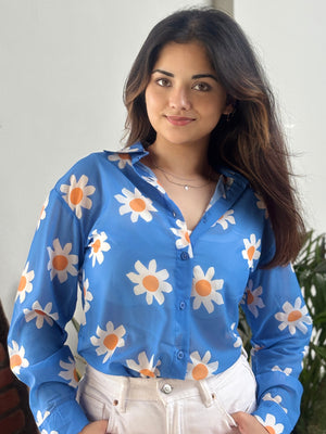 TANDUL  Women Regular Fit Printed Casual Shirt