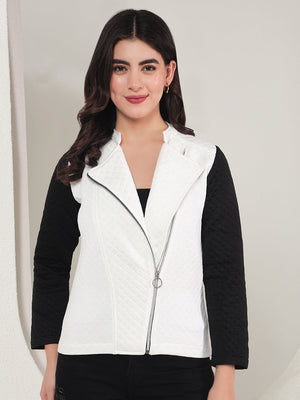 TANDUL  Women Solid Quilted Jacket