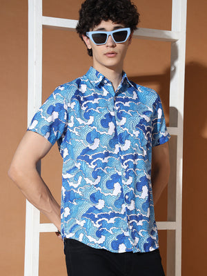 TANDUL  Men Regular Fit Printed Casual Shirt