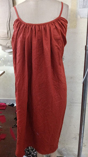 MATERNITY DRESS CHOCLATE BROWN COLOR