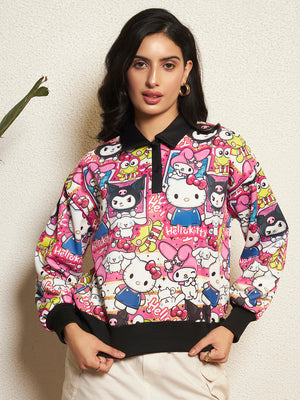 TANDUL Women Charming Printed Sweatshirt